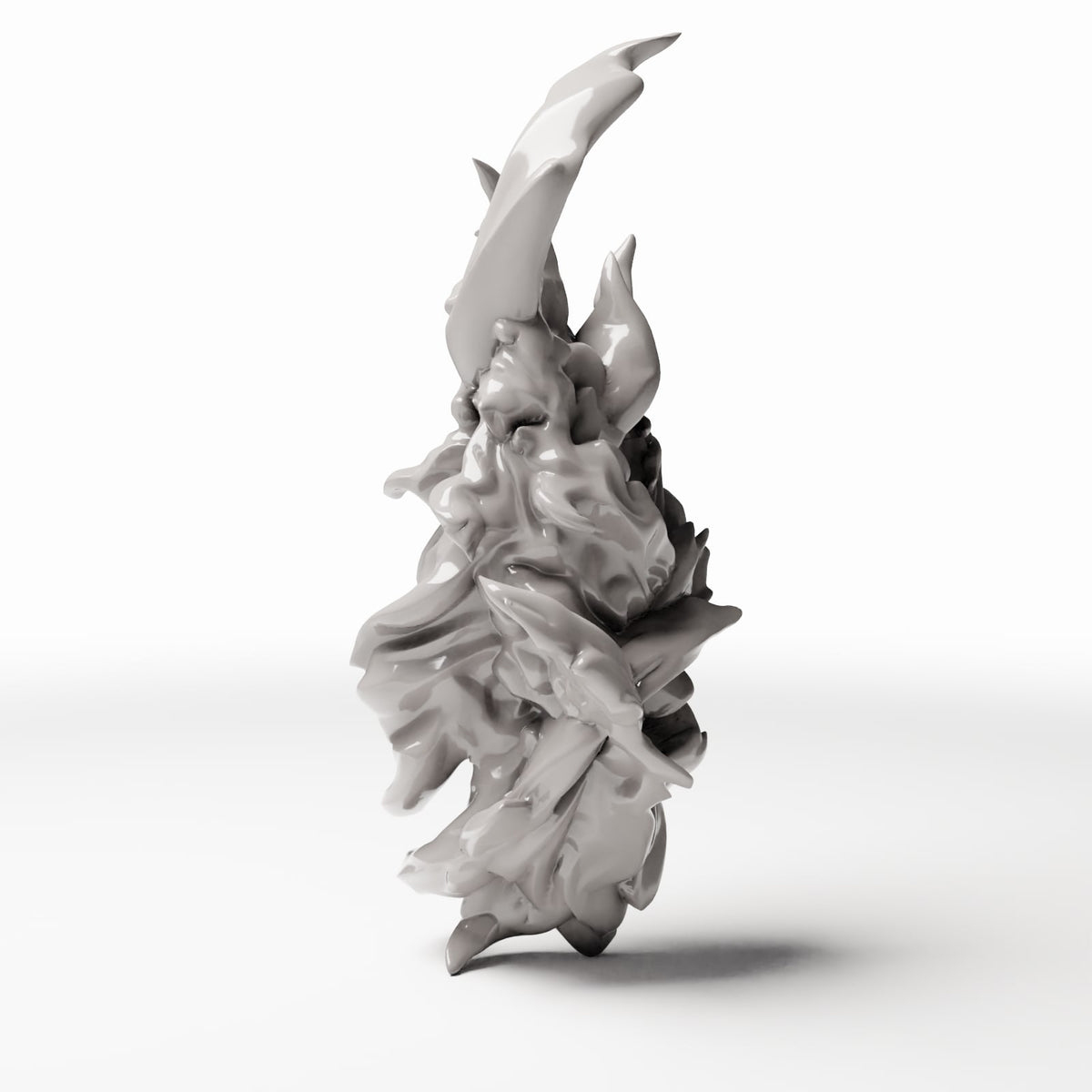 Diorama model-building product photo 2: Diorama terrain: Stylized Flame (Ref. 432D)