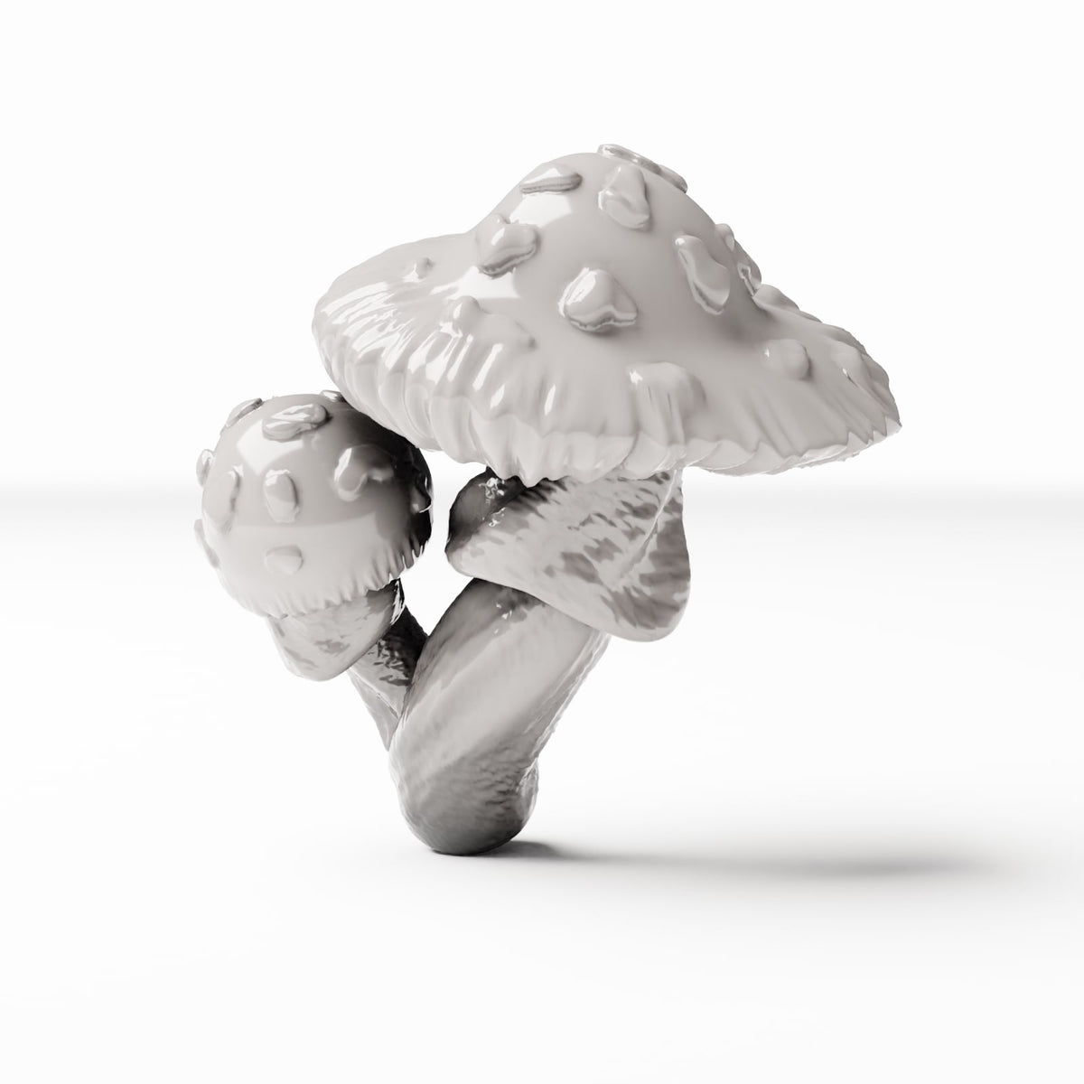 Diorama modeling product photo 0: Diorama plants: Spotted mushrooms (Ref. 443D)