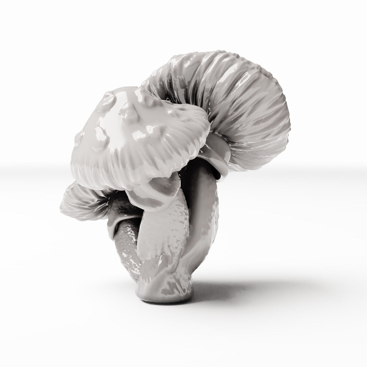 Diorama model-building product photo 3: Diorama plants: Spotted mushroom group (Ref. 446D)