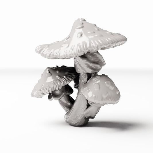 Diorama model-making product photo 0: Diorama plants: Spotted Mushroom Group (Ref. 449D)