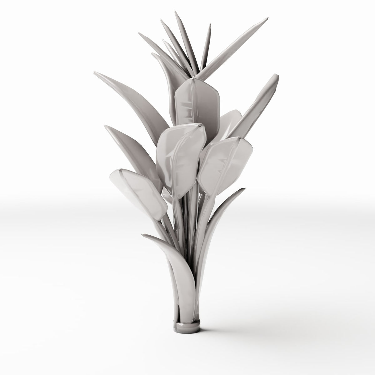 Diorama model-building product photo 2: Diorama plants: bird-of-paradise flower (Ref. 450D)