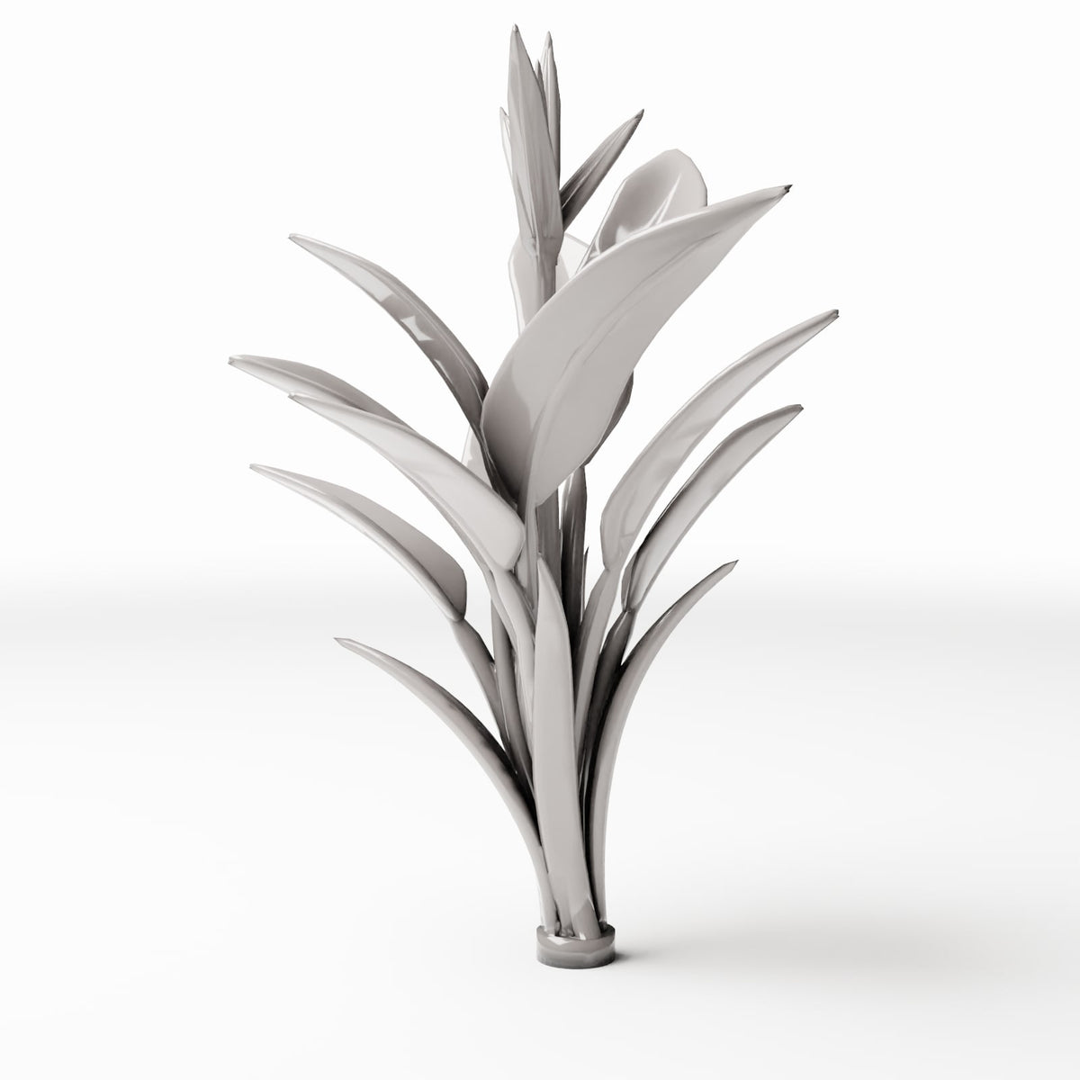 Diorama model-making product photo 3: Diorama plants: Bird of Paradise flower (Ref. 450D)