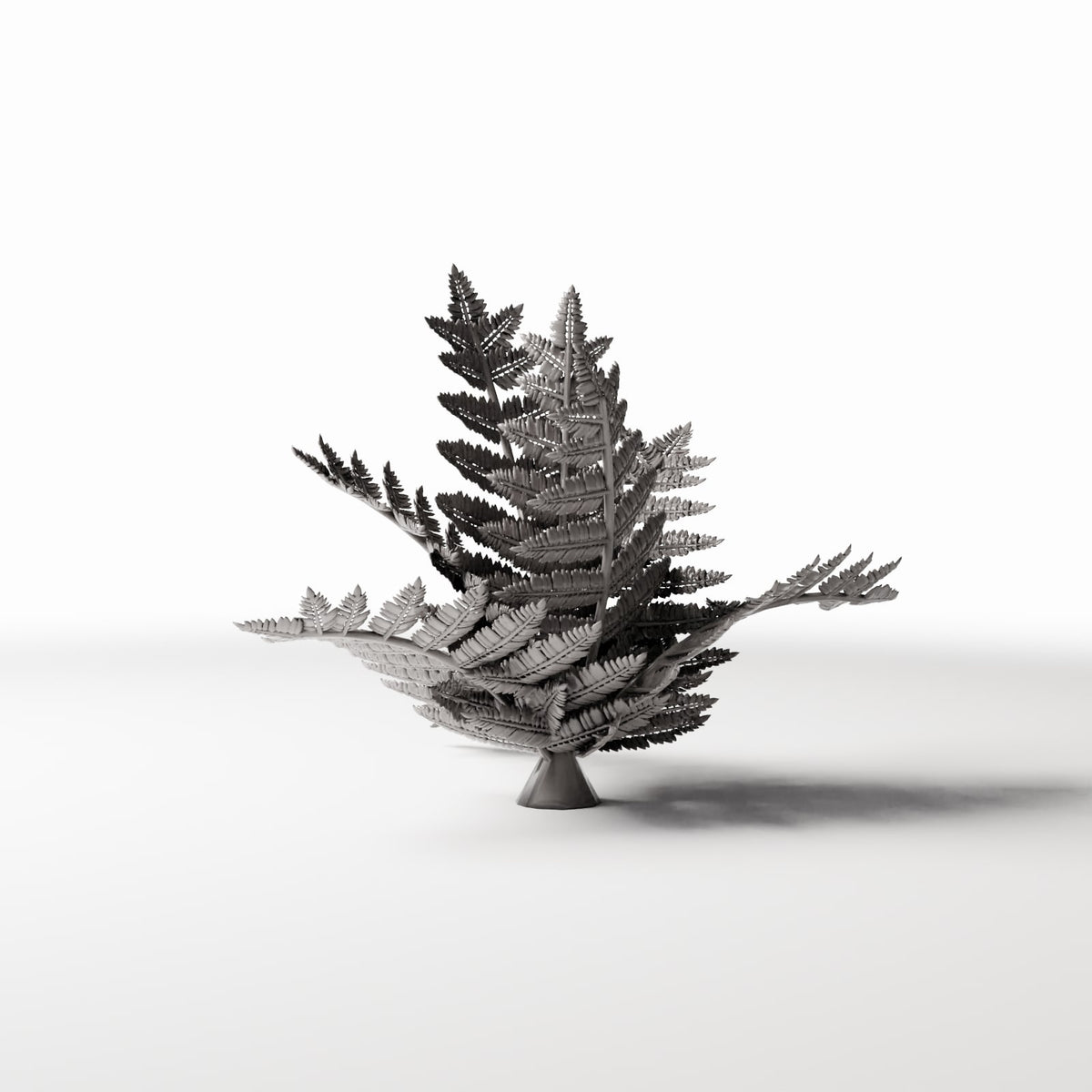Diorama model-making product photo 3: Diorama plants: fern plant with fronds (Ref. 459D)