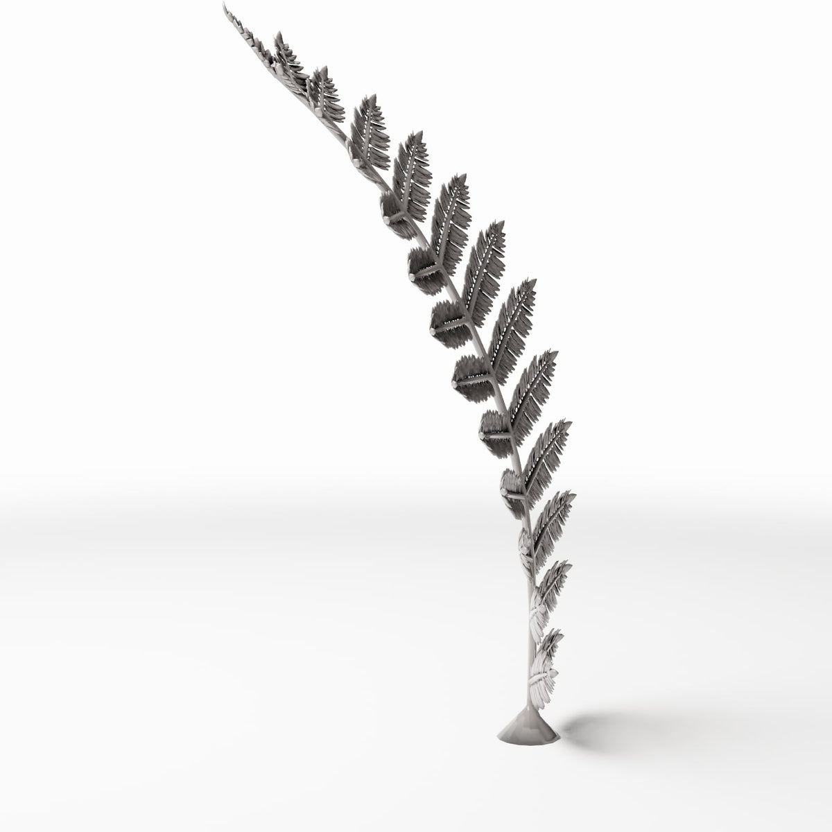 Diorama model-making product photo 2: Diorama plants: fern fronds with delicate leaflets (Ref. 464D)