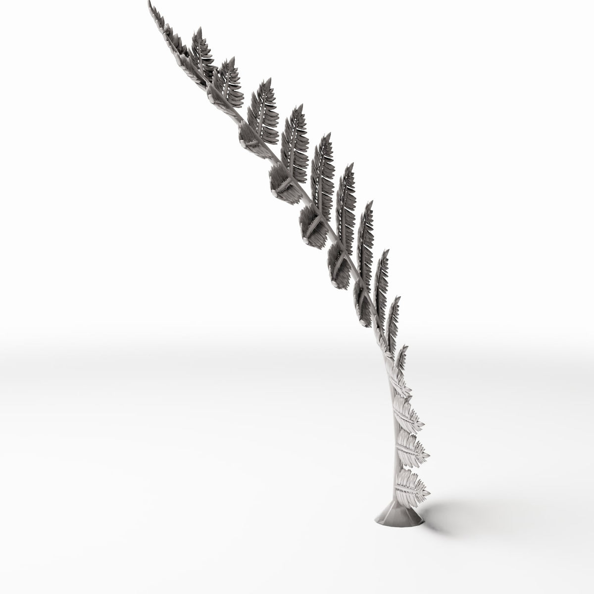 Diorama model-making product photo 2: Diorama plants: fern plant with delicate fronds (Ref. 465D)