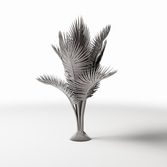 Diorama model-making product photo 0: Diorama plants: Sago palm with soil base (Ref. 470D)