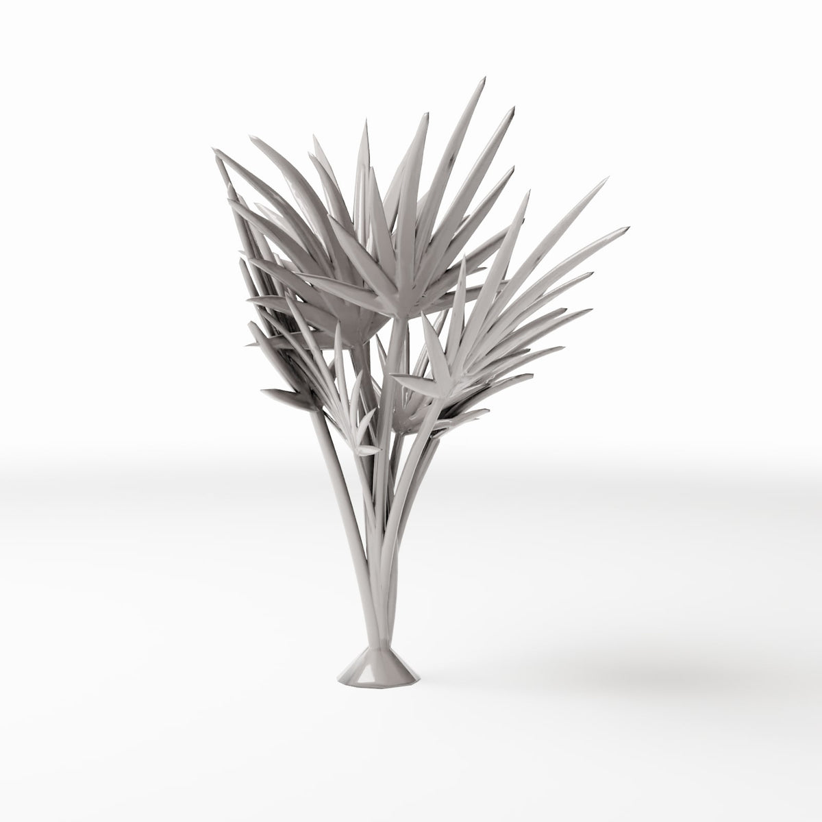 Diorama model building product photo 3: Diorama plants: Mexican fan palm (Ref. 475D)