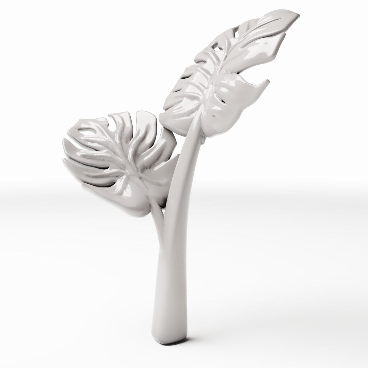 Diorama model-building product photo 0: Diorama plants: Monstera plant with split leaves (Ref. 478D)