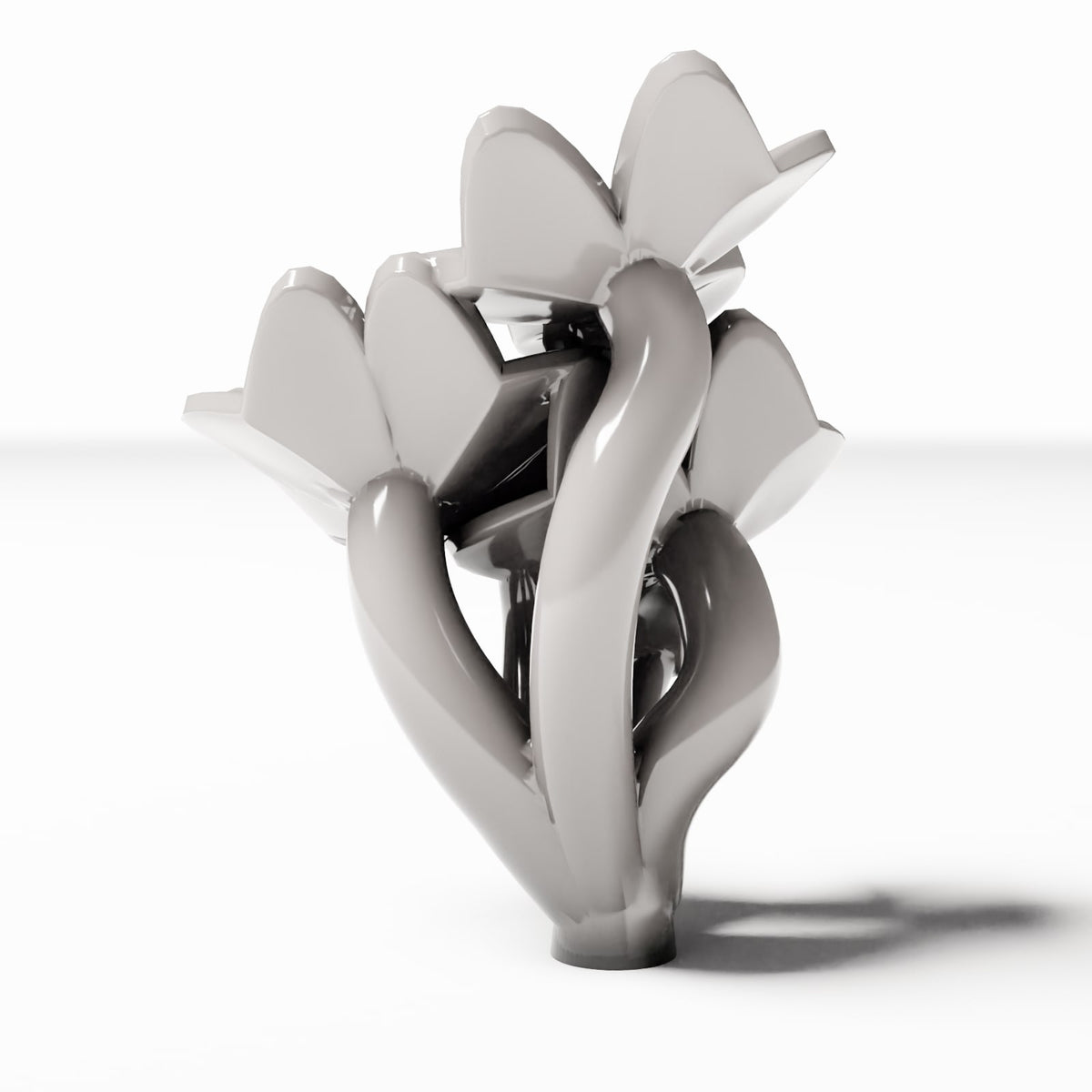 Diorama model building product photo 3: Diorama plants: Oxalis shamrock plant (Ref. 488D)