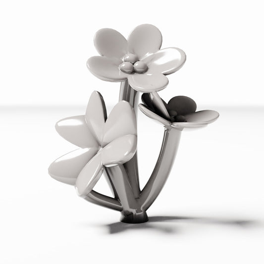 Diorama model-making product photo 0: Diorama plants: Flowering oxalis (Ref. 490D)