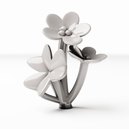 Diorama Model Building Product Photo 0: Diorama Plants: Oxalis Clover with Flowers (Ref. 491D)