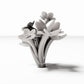 Diorama model-making product photo 2: Diorama plants: Small flowering Oxalis clover (Ref. 492D)