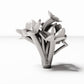 Diorama model-making product photo 3: Diorama plants: Small oxalis clover with flowers (Ref. 492D)