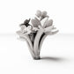 Diorama model-building product photo 2: Diorama plants: flowering oxalis clover (Ref. 493D)
