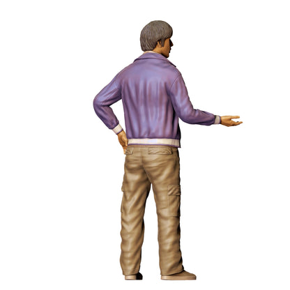 Diorama model building product photo 0: Scientist from Nerd WG G - (Ref. No. 381)