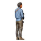 3DP Miniatures 1: Stehende Figur: Mann mit Gewehr und Schultergurt (Ref. Nr. 495)