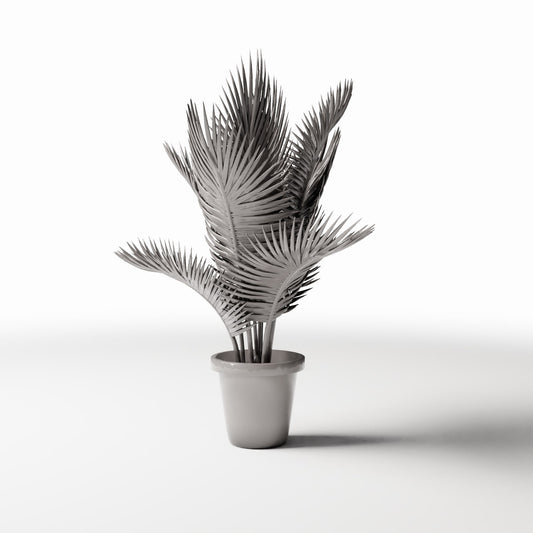 Diorama Model Building Product Photo 0: Diorama Plants: Sago Palm in a Flower Pot (Ref. 502D)