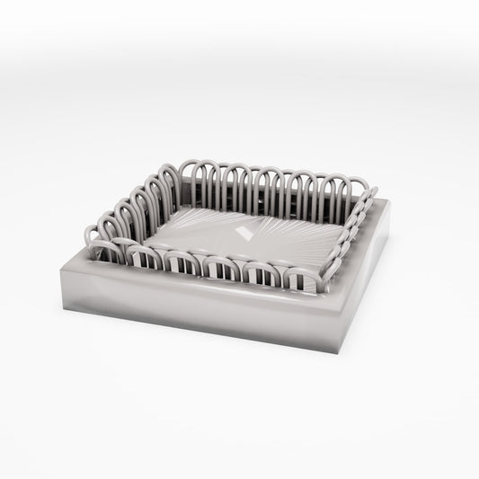 Diorama model building product photo 0: City diorama: Square street tree pit with protective grate (Ref. 509D)