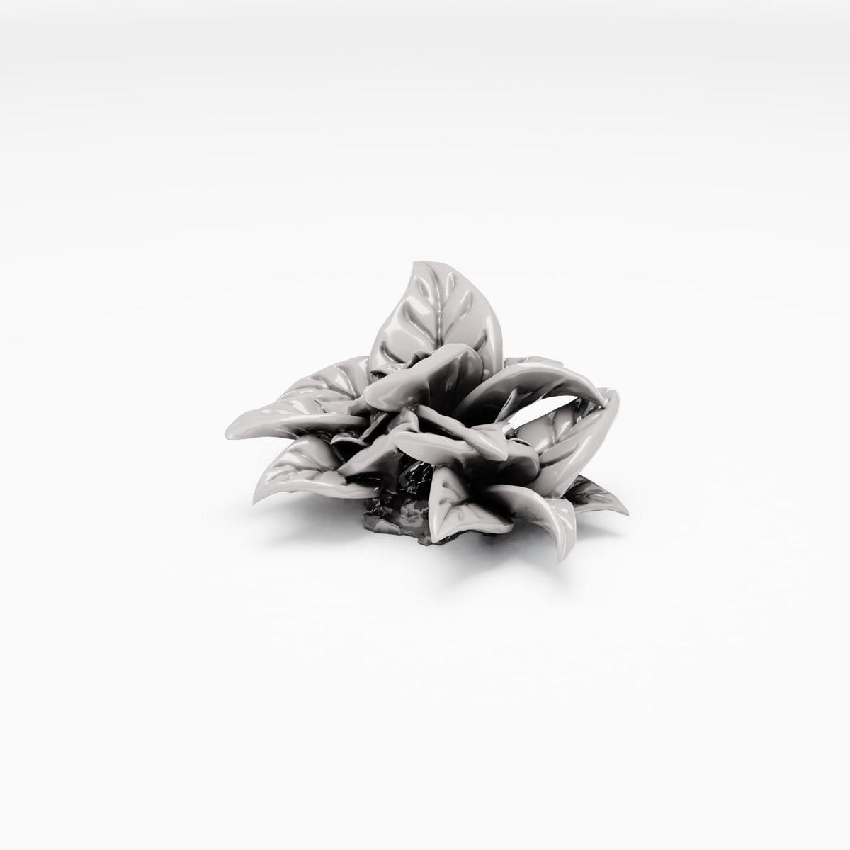 Diorama model-building product photo 3: Diorama plants: ground-cover plant with leaf rosette (Ref. 526D)