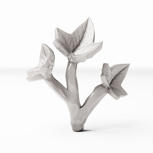 Diorama modeling product photo 0: Diorama plants: ivy plant with three leaves (Ref. 530D)