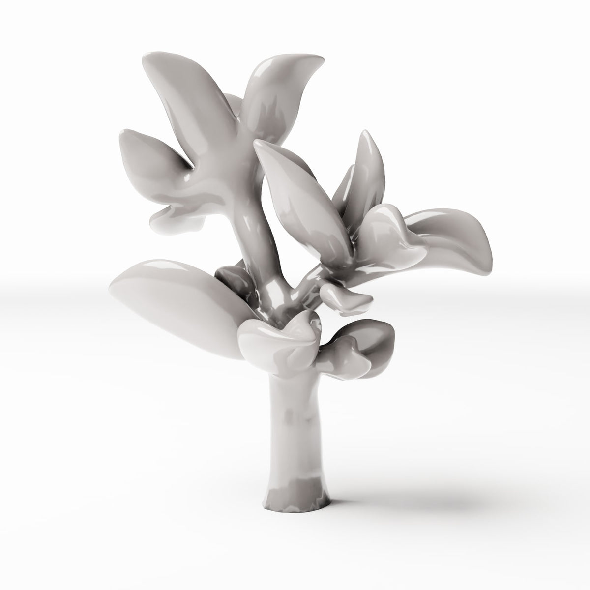 Diorama model-making product photo 2: Diorama plants: Peperomia houseplant (Ref. 537D)