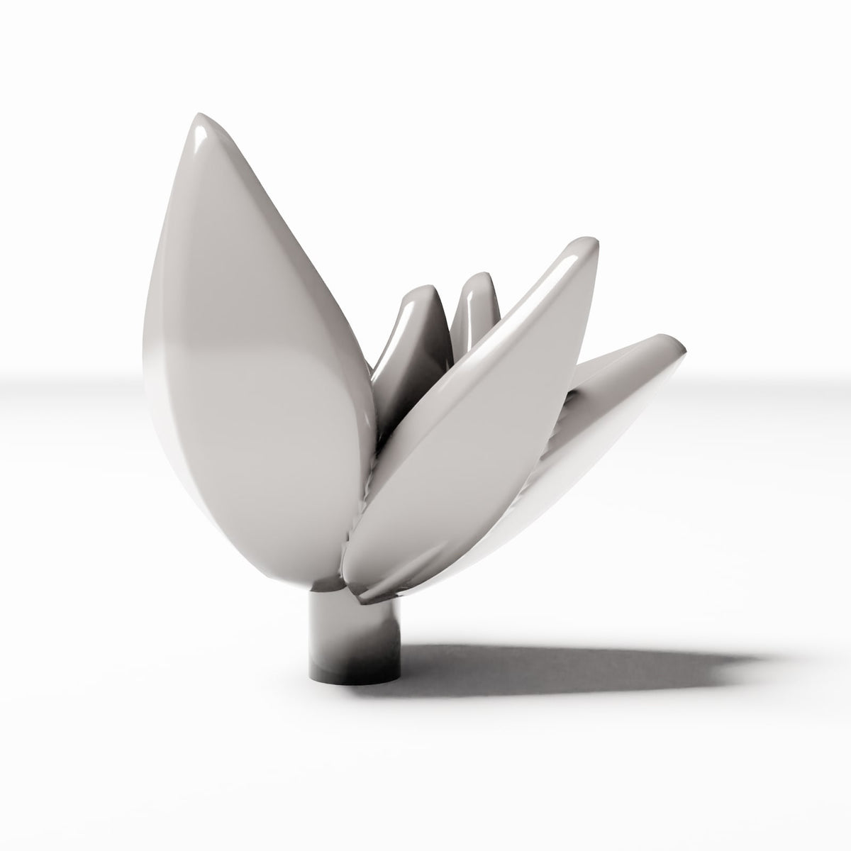Diorama model-building product photo 2: Diorama plants: succulent rosette plant (Ref. 550D)