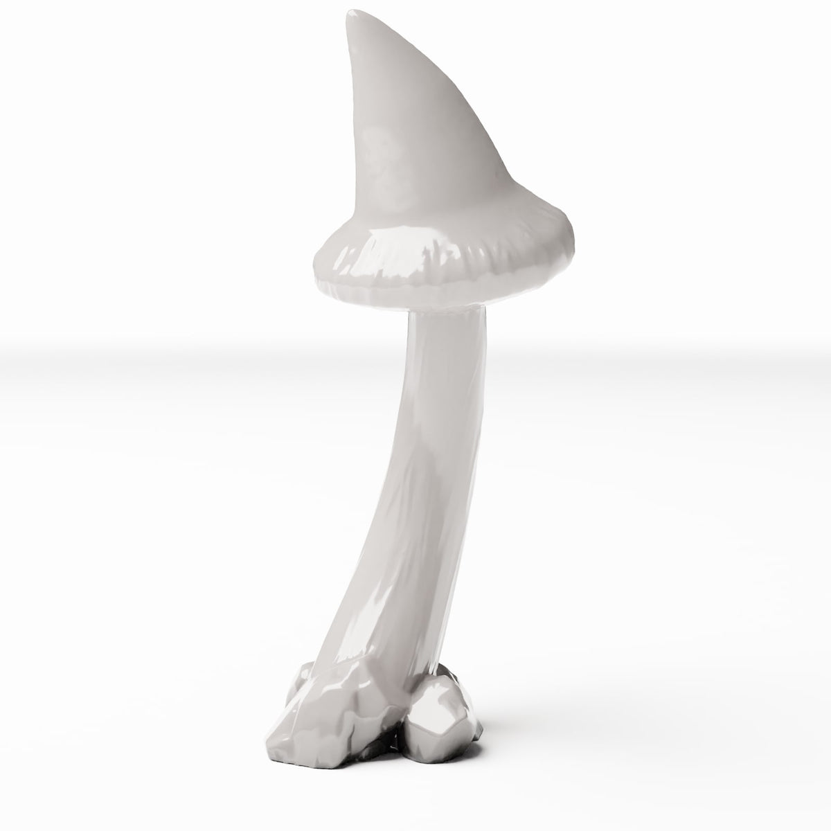 Diorama Modellbau Produktfoto 3: Diorama Pflanzen: Spitzpilz mit gebogenem Hut (Ref. 557D)