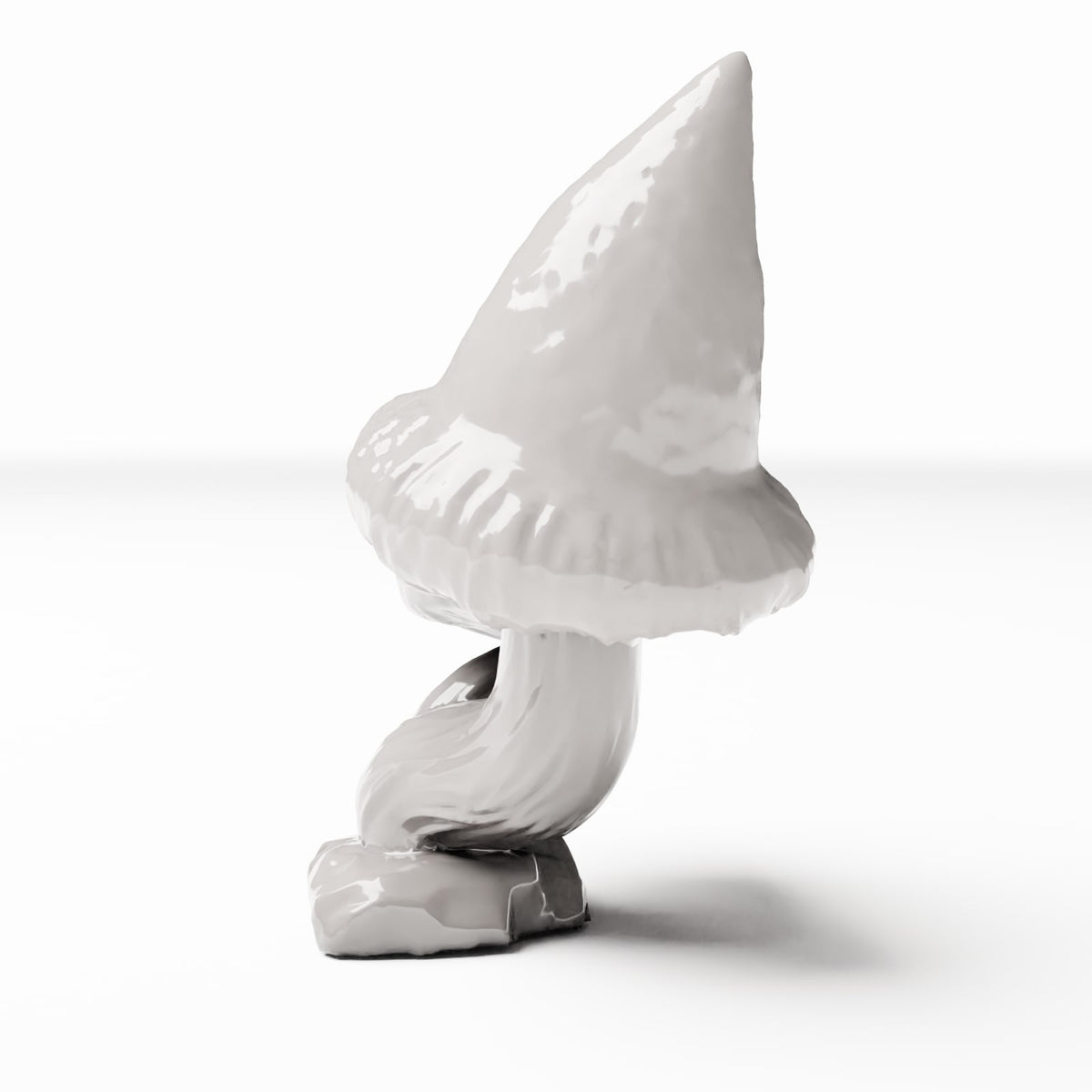 Diorama model-building product photo 2: Diorama plants: group of two conical mushrooms (Ref. 558D)