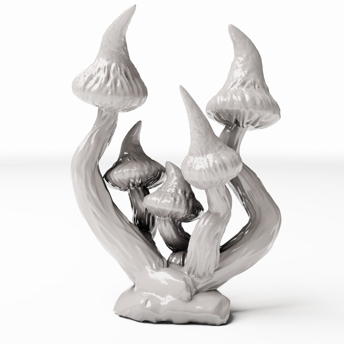 Diorama Model Building Product Photo 0: Diorama Plants: Pointed Mushroom Group (Ref. 560D)