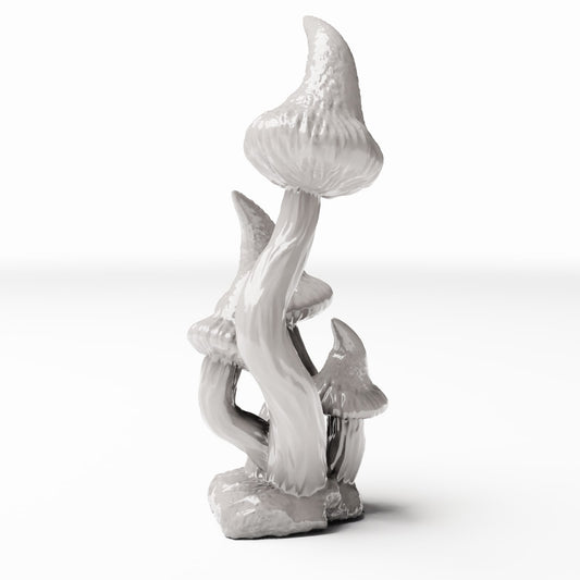 Diorama model building product photo 0: Diorama plants: Pointed Hat Mushroom Group (Ref. 561D)