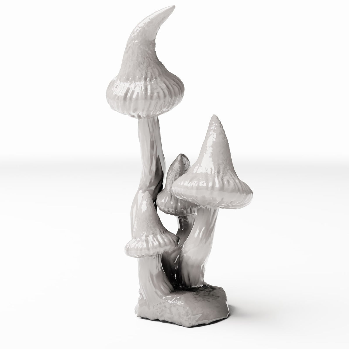 Diorama Modellbau Produktfoto 3: Diorama Pflanzen: Spitzhut-Pilzgruppe (Ref. 561D)