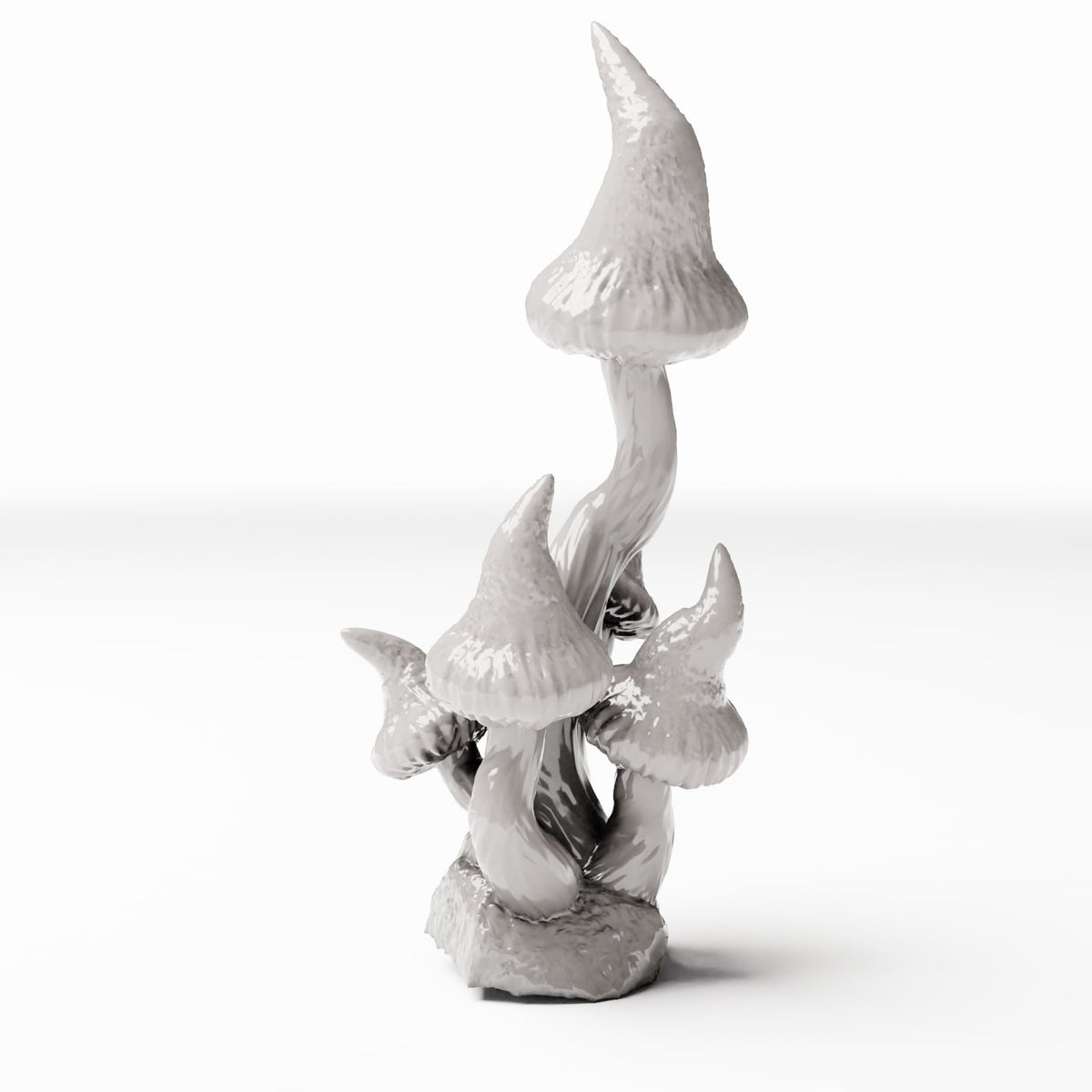 Diorama model-making product photo 0: Diorama plants: group of pointed mushrooms for the forest floor (Ref. 563D)