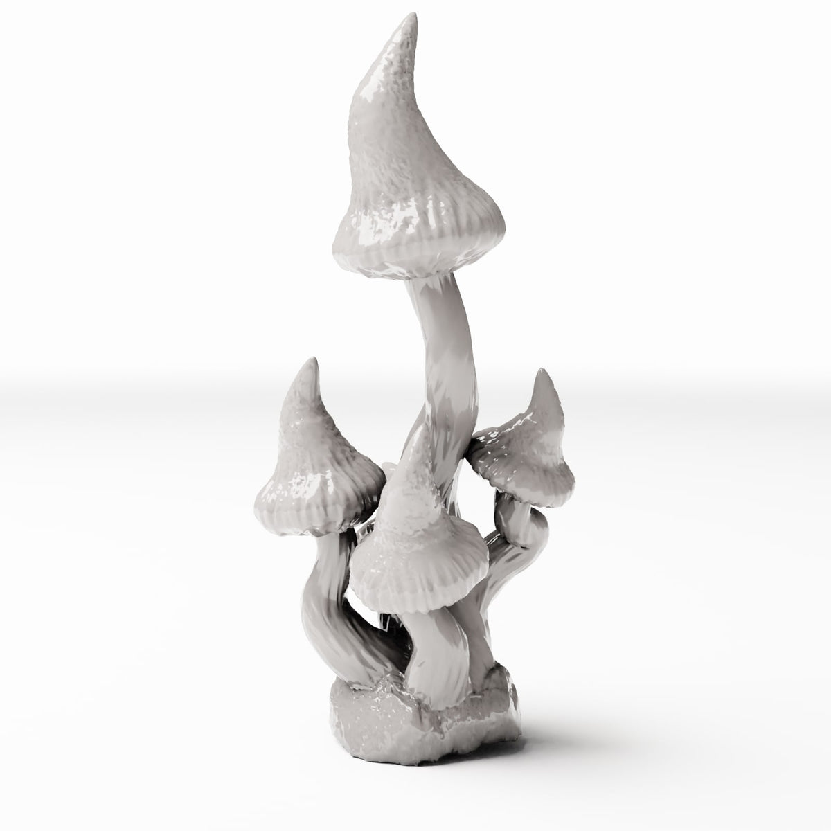 Diorama model-making product photo 2: Diorama plants: cluster of pointed mushrooms for the forest floor (Ref. 563D)