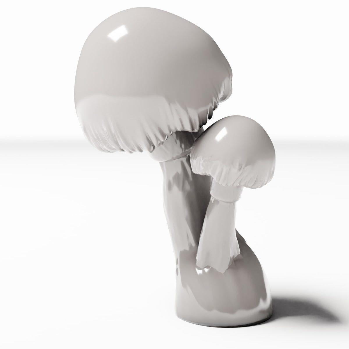 Diorama Model Building Product Photo 2: Diorama Plants: Round-Capped Mushrooms (Ref. 566D)