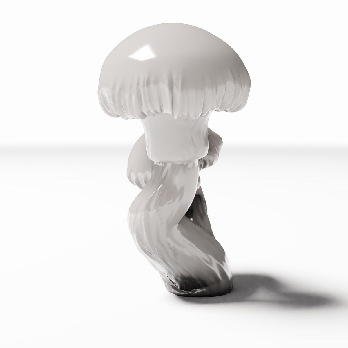 Diorama model-building product photo 2: Diorama plants: round-cap mushrooms, mushroom group (Ref. 568D)