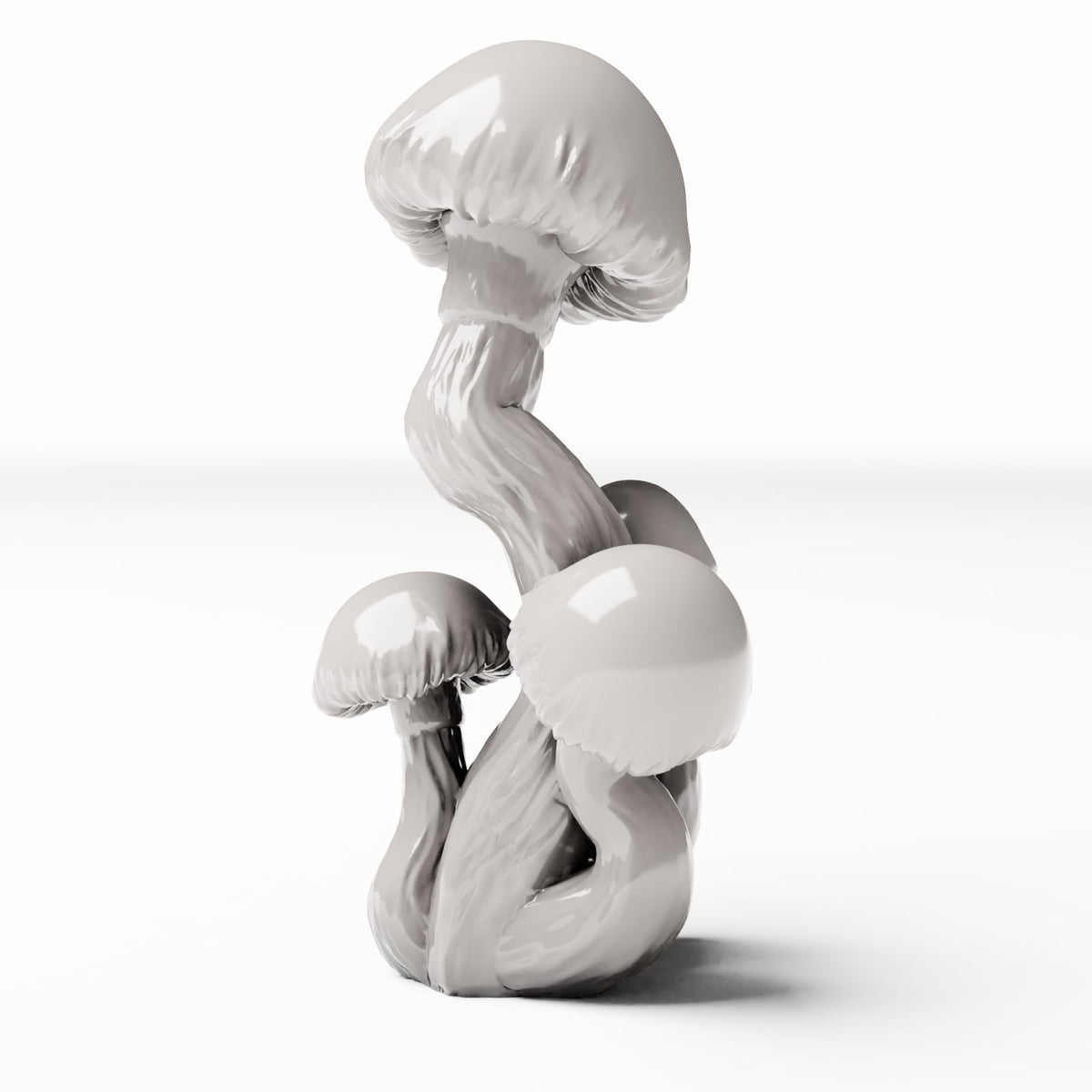 Diorama model building product photo 3: Diorama plants: Round-capped mushrooms as a mushroom group (Ref. 570D)