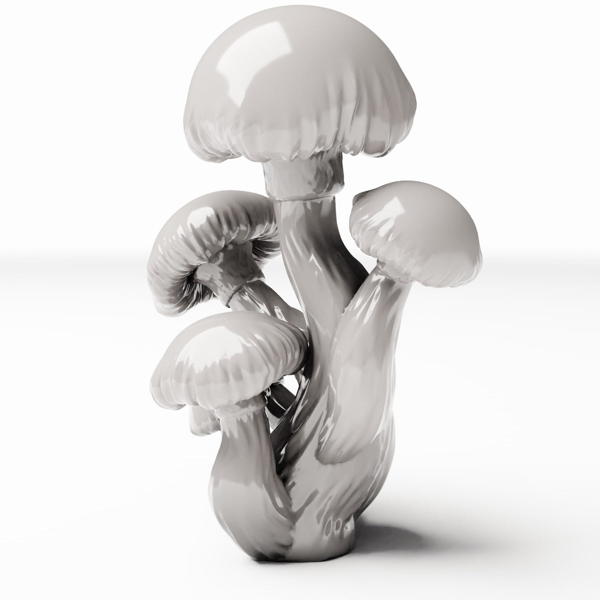 Diorama model-building product photo 2: Diorama plants: clusters of round-capped mushrooms (Ref. 572D)