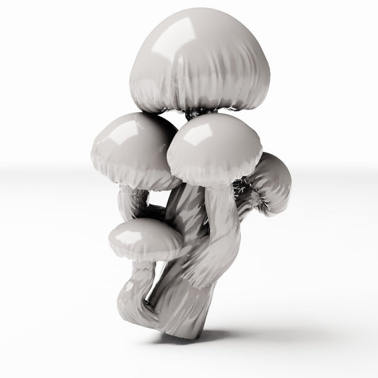 Diorama model-building product photo 0: Diorama plants: round-capped mushrooms as a mushroom cluster (Ref. 574D)
