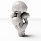 Diorama model-making product photo 3: Diorama plants: round-cap mushrooms in clusters (Ref. 574D)