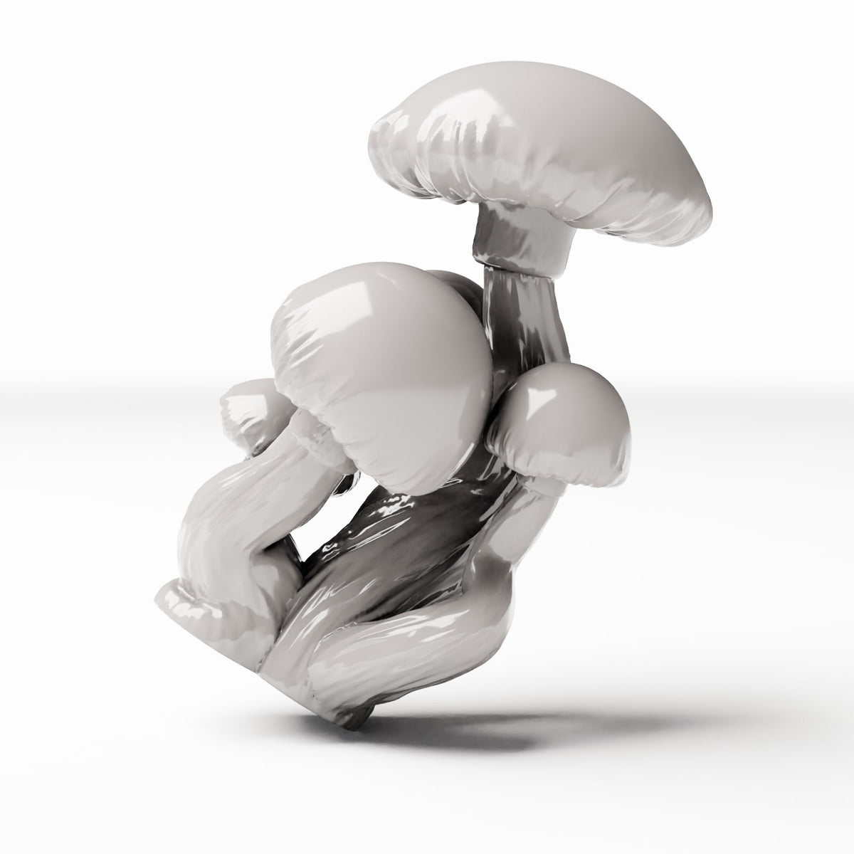 Diorama model-building product photo 0: Diorama plants: cluster of mushrooms with tree trunk (Ref. 575D)