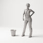 Diorama model-building product photo 0: Diorama Plant: Flower Pot with Oxalis Clover for Dioramas (Ref. 57D)