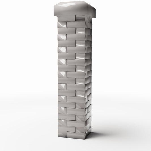 Diorama modeling product photo 0: Diorama architecture: stone wall pillar (Ref. 581D)