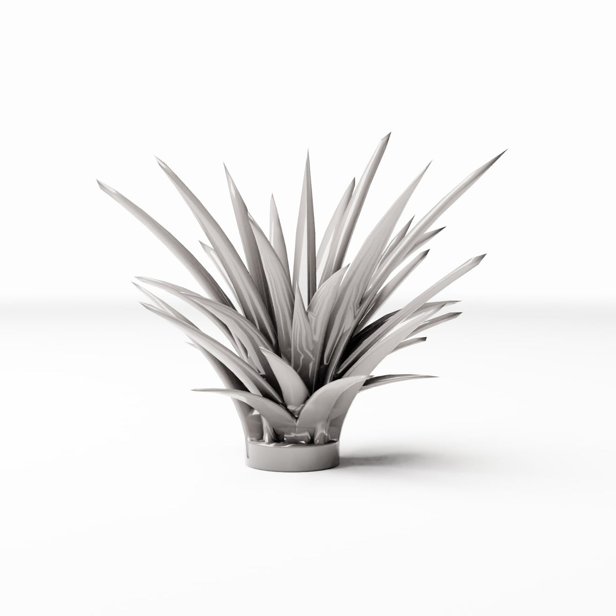 Diorama model-building product photo 0: Diorama plants: rosette plant in a flower pot (Ref. 582D)