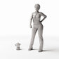 Diorama model-building product photo 1: Diorama Kitchen: Aluminium Coffee Maker (Ref. 595D)