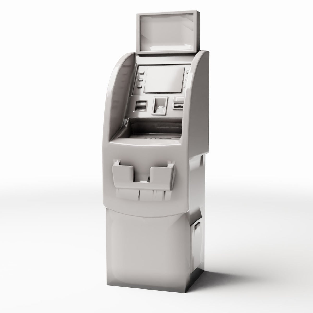 Diorama model-building product photo 0: City Diorama: Freestanding ATM (Ref. 596D)