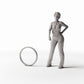 Diorama model-building product photo 1: Diorama Workshop: Bicycle Tire Replacement Part (Ref. 598D)
