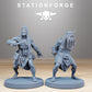 Product photo Tabletop 28mm The Printing Goes Ever On (TPGEO) 0: Corrupted Guard Fanatics