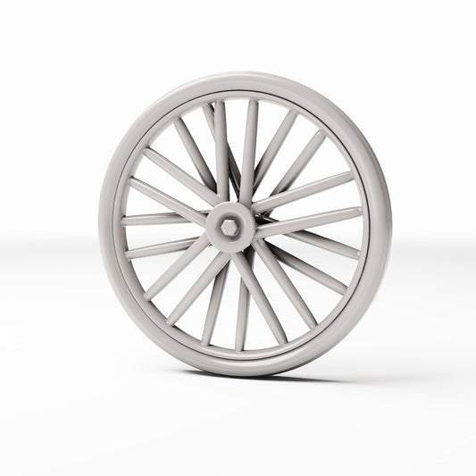 Diorama model-building product photo 0: Diorama Workshop: Spoked Bicycle Wheel (Ref. 600D)