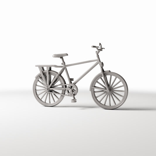 Diorama model-building product photo 0: Diorama Street: Bicycle with Rear Seat (Ref. 604D)