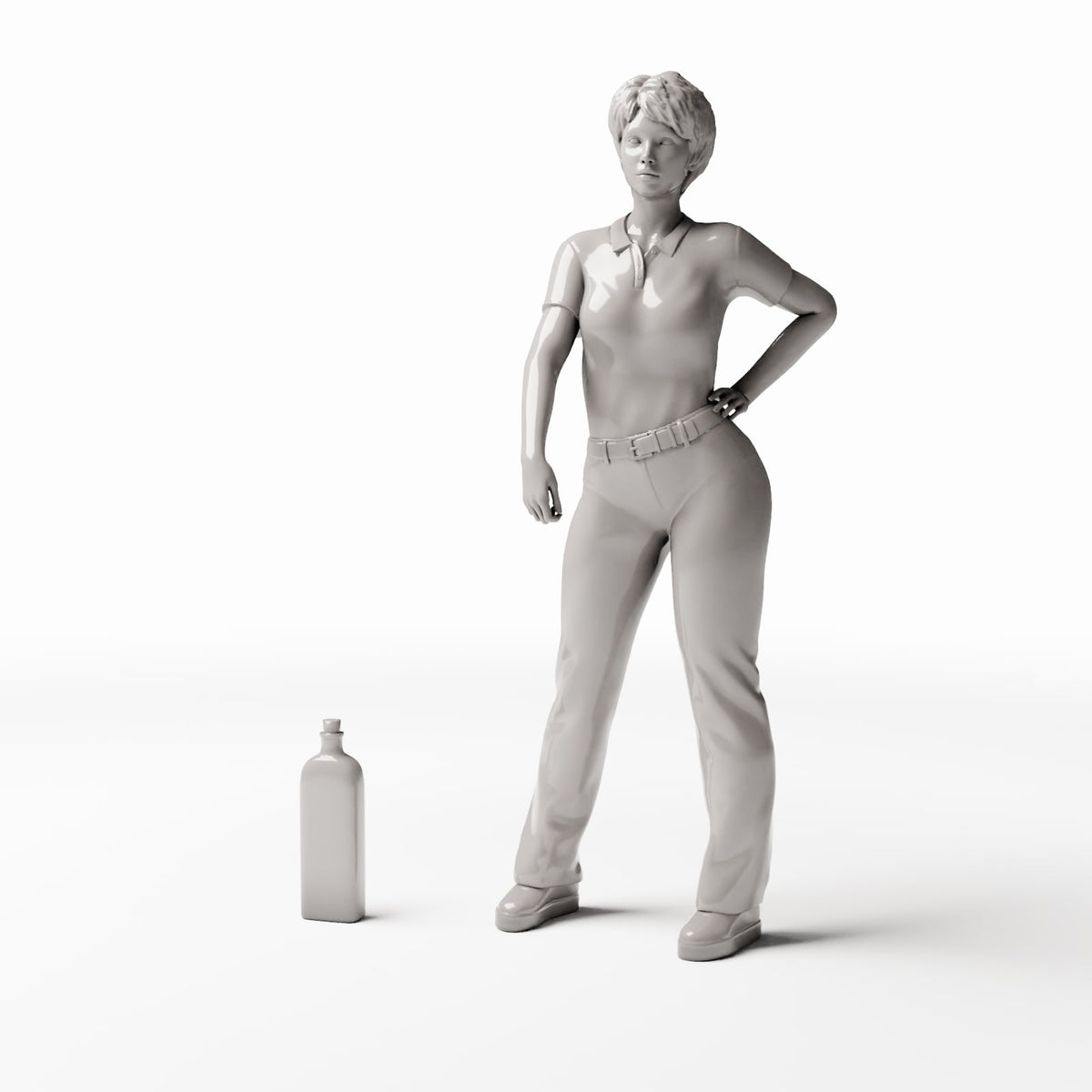 Diorama model-building product photo 1: Living Diorama: Glass Bottle with Stopper (Ref. 621D)